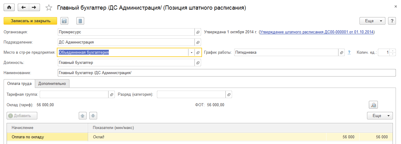Управление персоналом и расчёт заработной платы